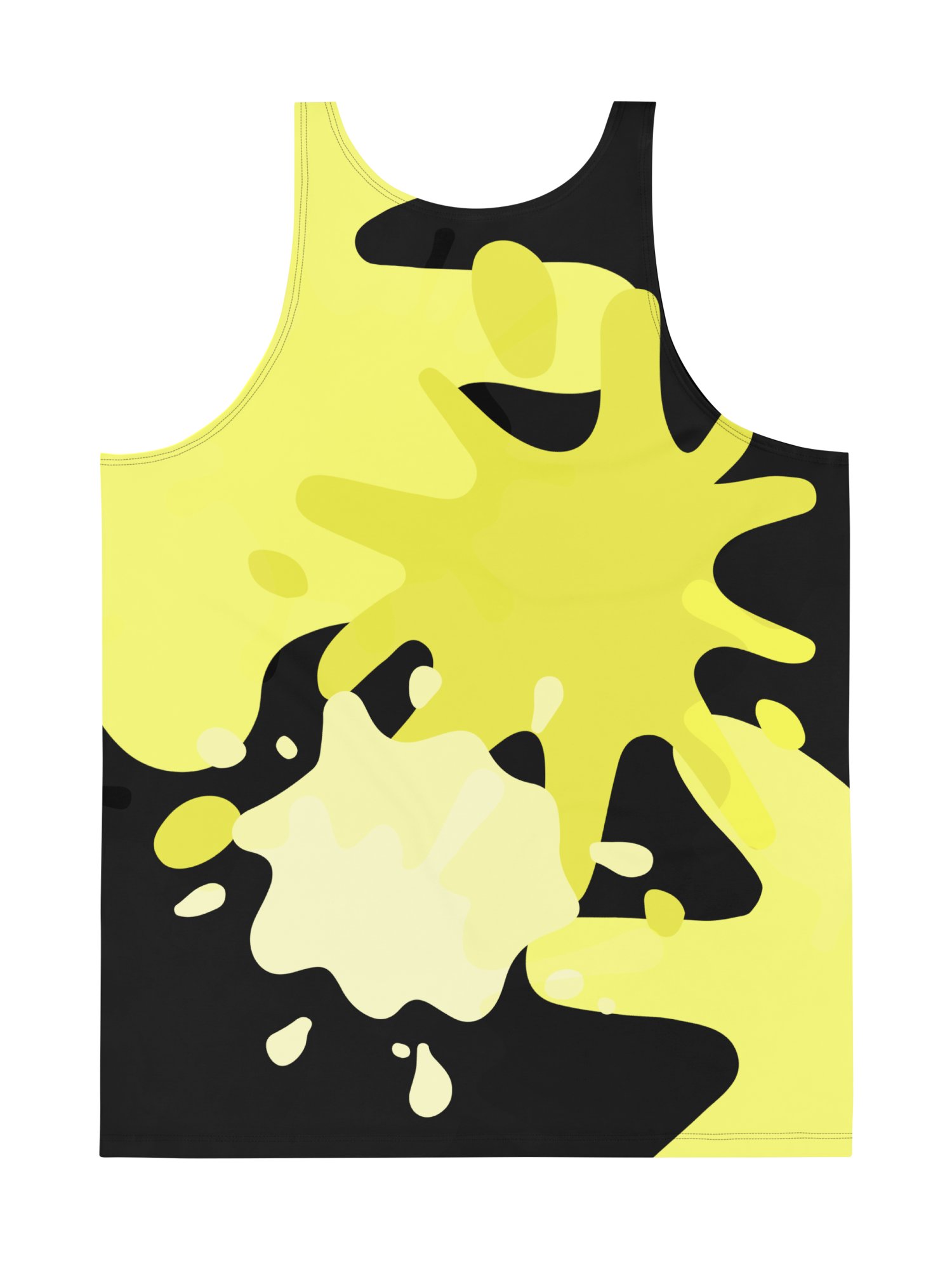 Dark Chaos Splatter Tank - Yellow product image (2)