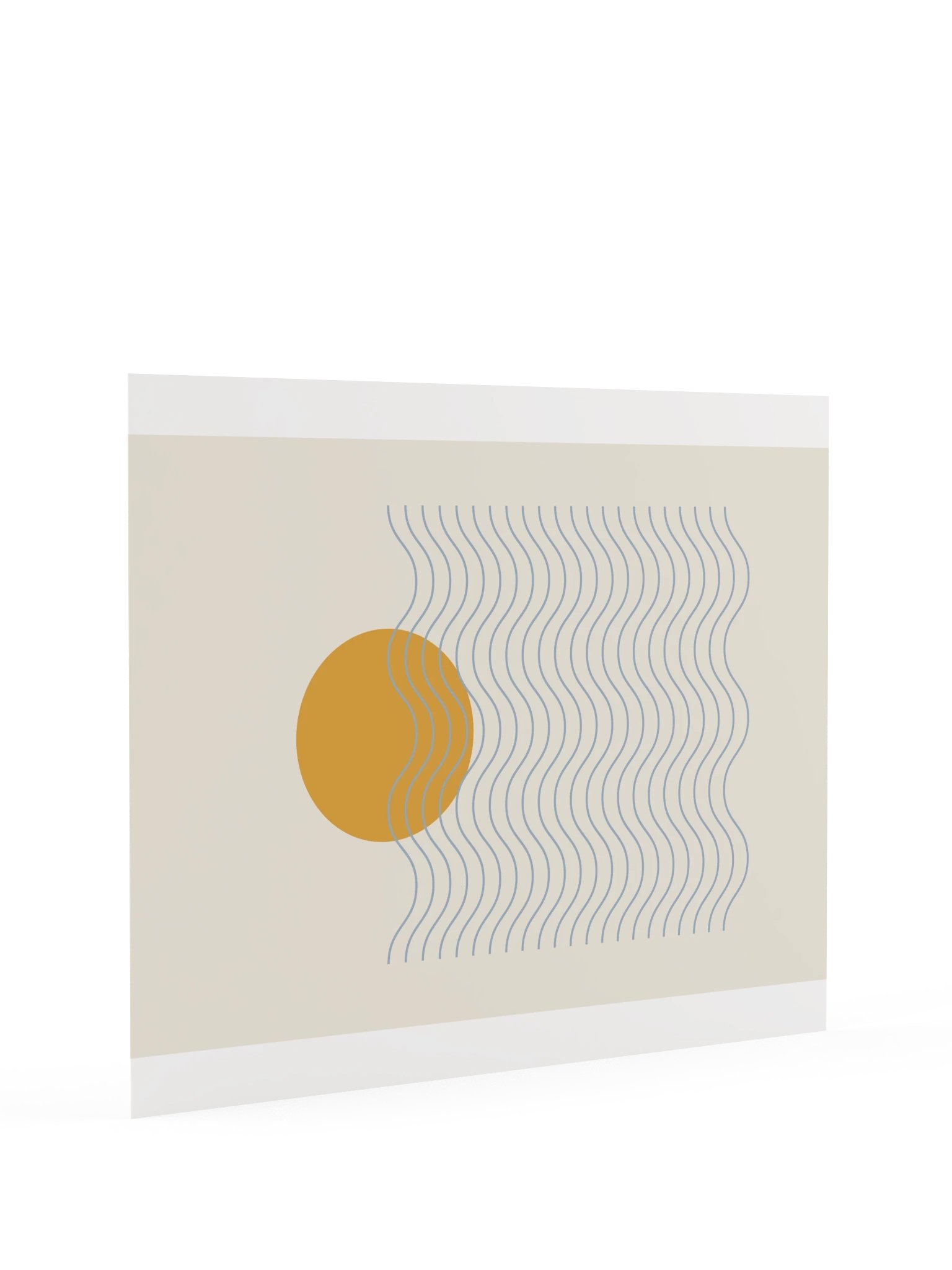 Ocean Waves Sunset Print | Coastal Bathroom Wall Art product image (9)