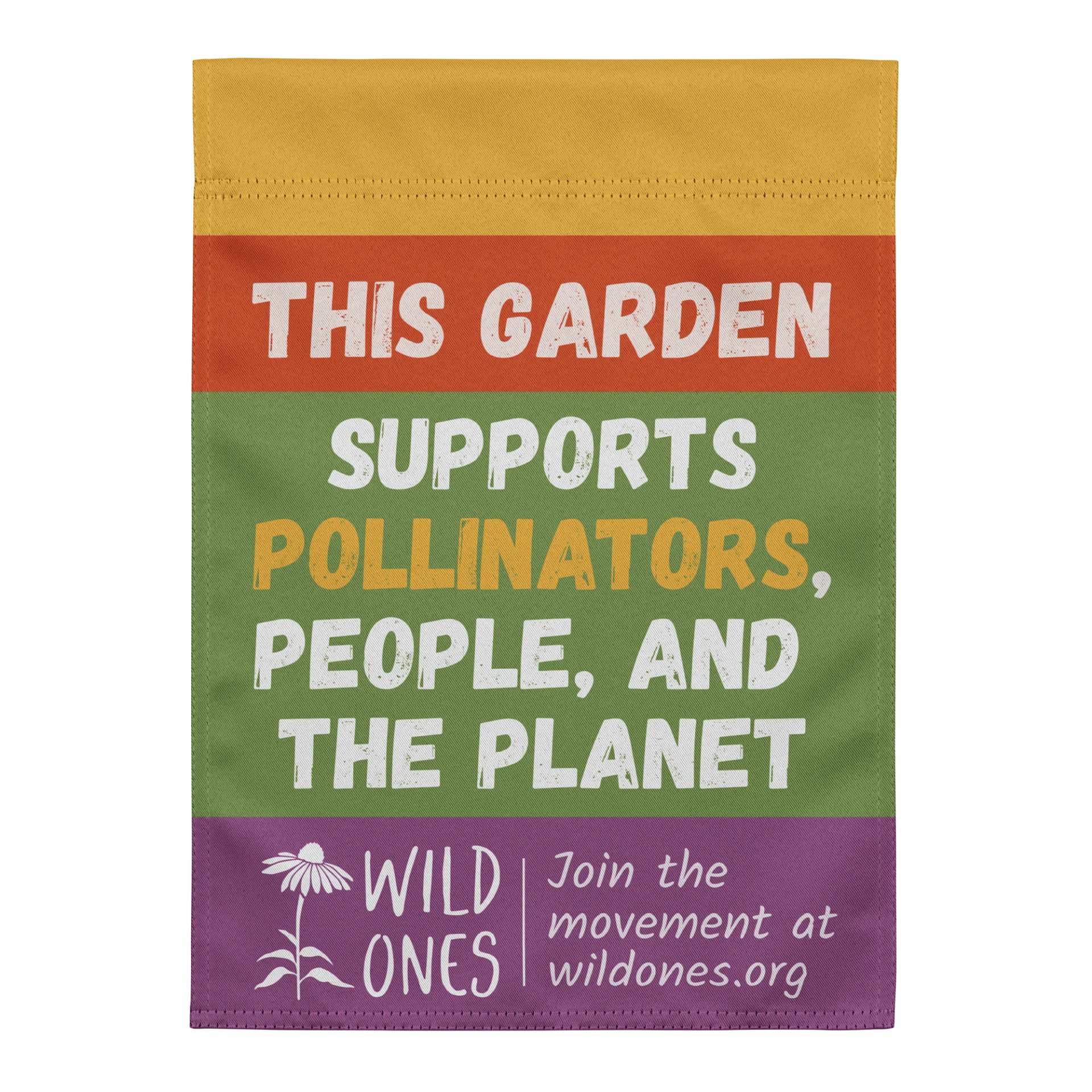 Pollinators, People, and the Planet (Garden Flag) product image (1)