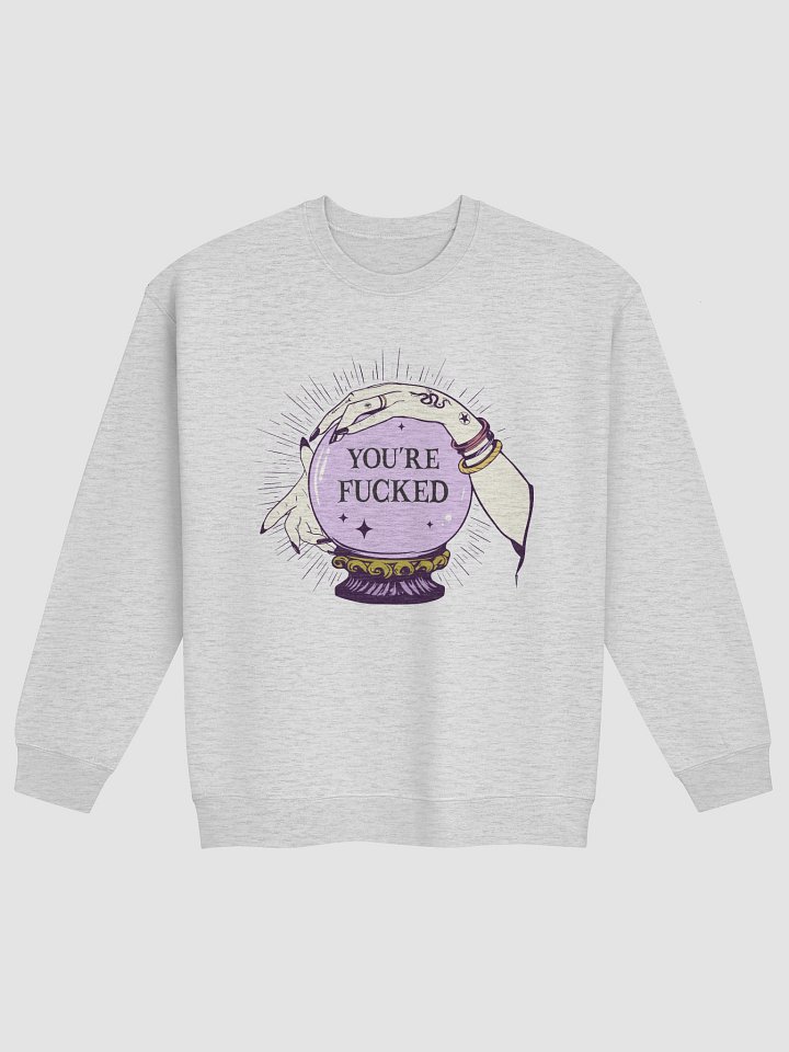 Future is fucked Crewneck product image (1)