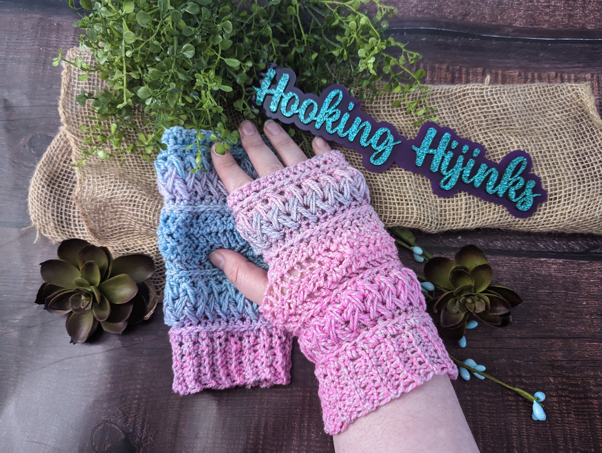 High Tide Texting Gloves **PDF Pattern** product image (3)