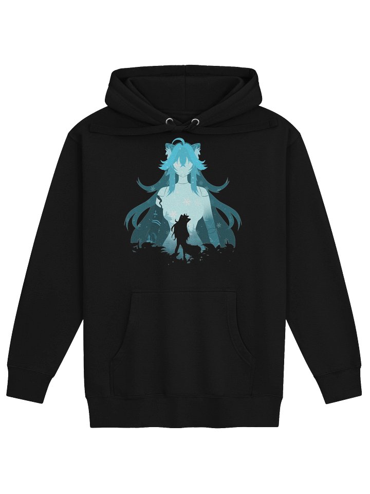 Goddess Silhouette Art Hoodie product image (4)