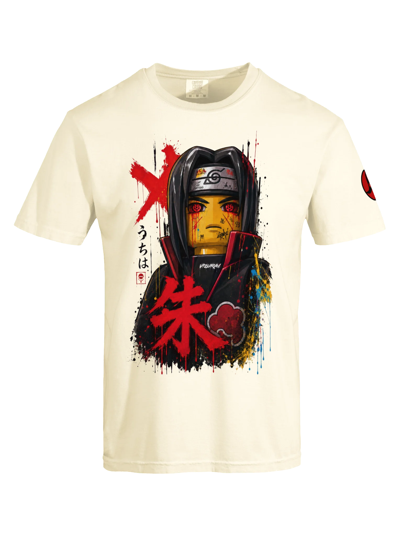 Itachi Uchiha Lego-Style Tee product image (2)