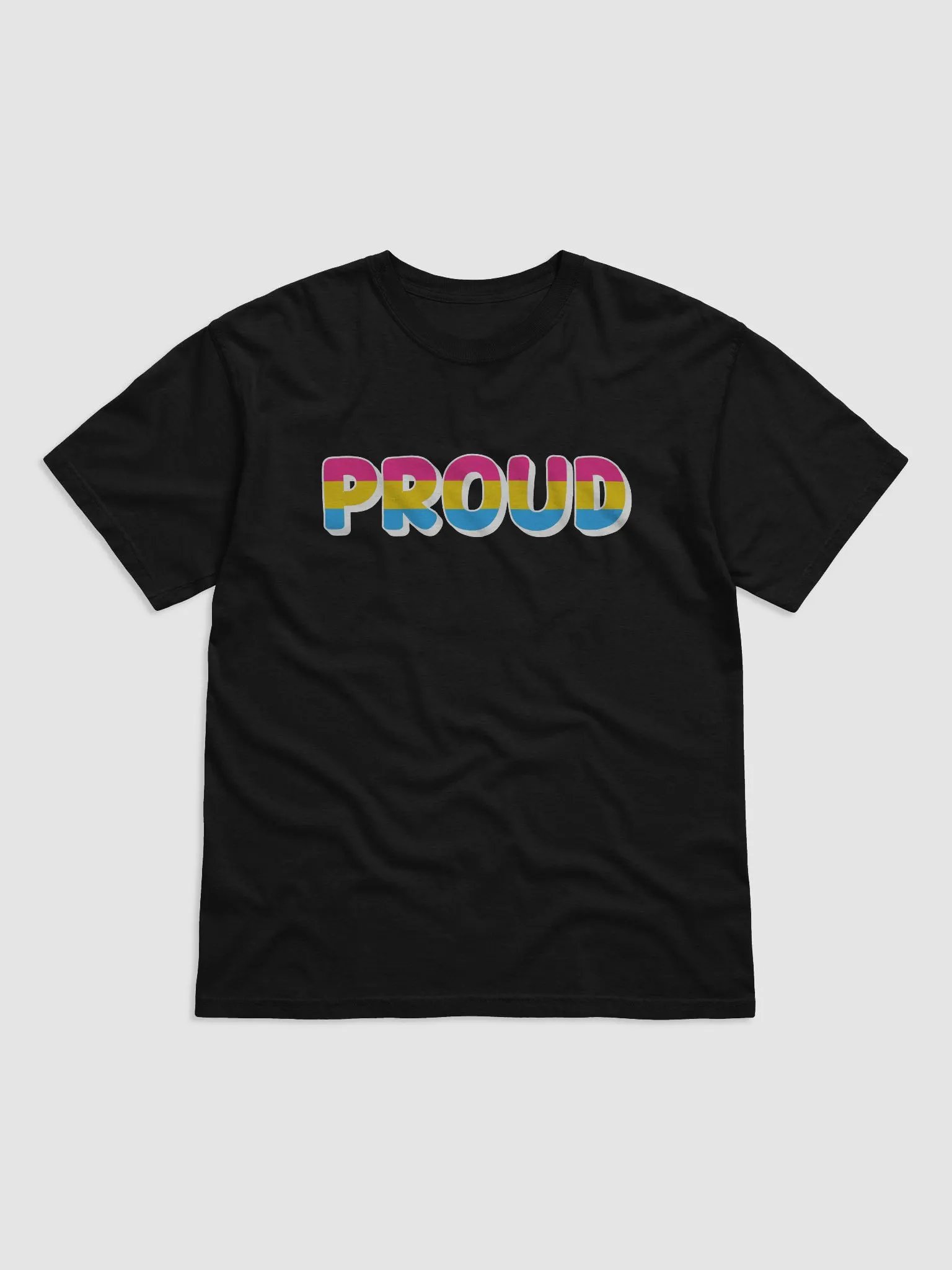 The 'PROUD pan' T-Shirt - Black product image (1)
