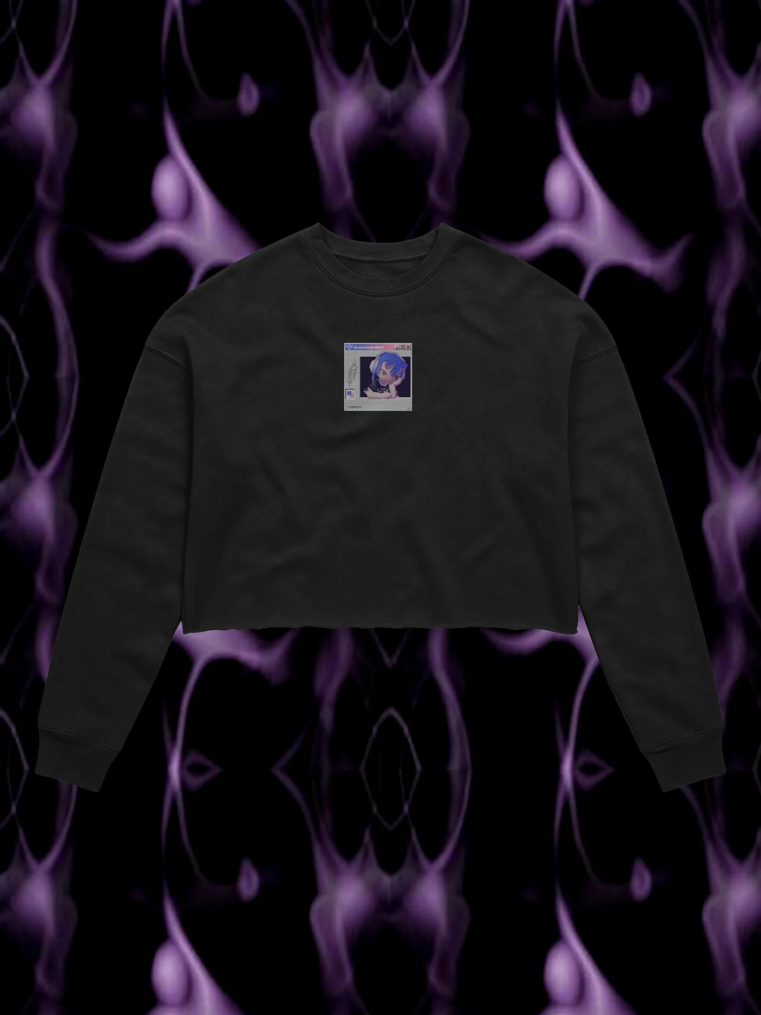 Nikki Spam Crop Sweatshirt product image (1)