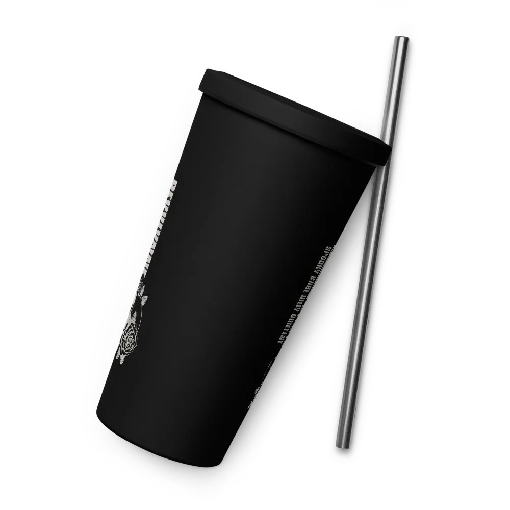 Restricted Content INSULATED TUMBLER WITH A STRAW product image (8)