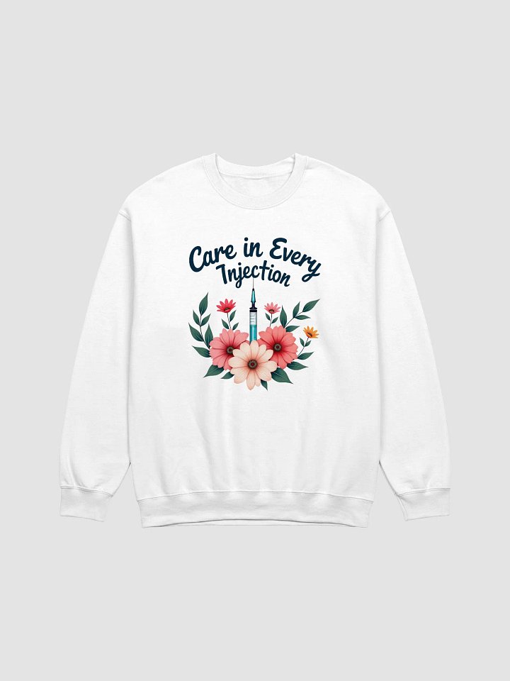 Floral , care in every Injection Sweatshirt product image (1)