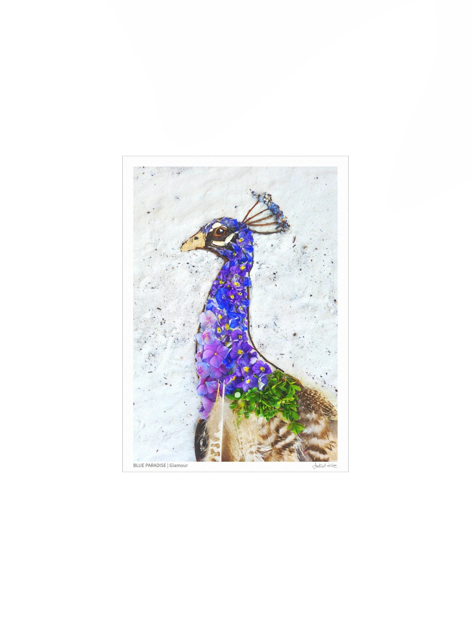 BLUE PARADISE: Glamour | Fine Art Print product image (2)