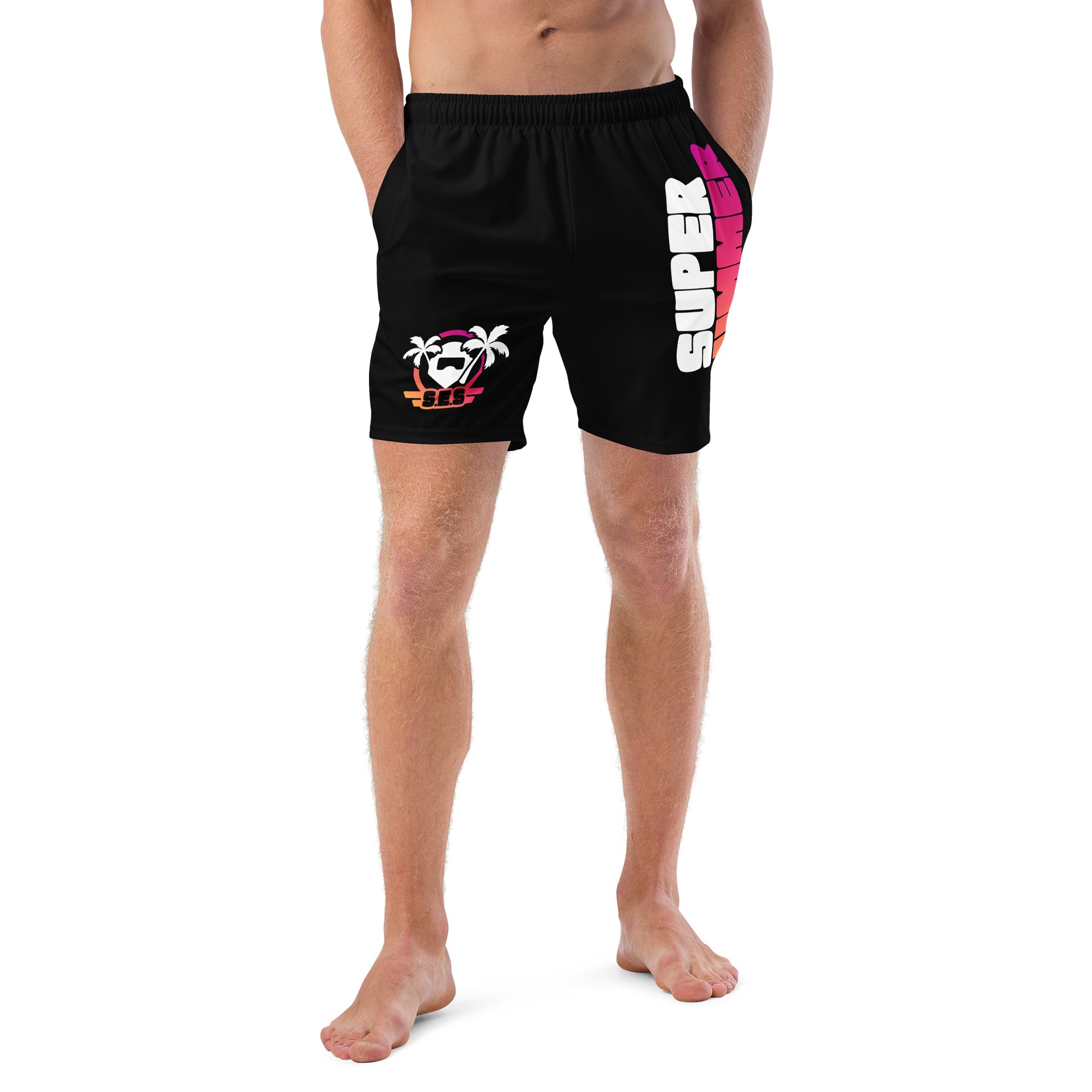 S.E.S Super Summer 26 - Gradient Logo Swimming Trunks product image (2)
