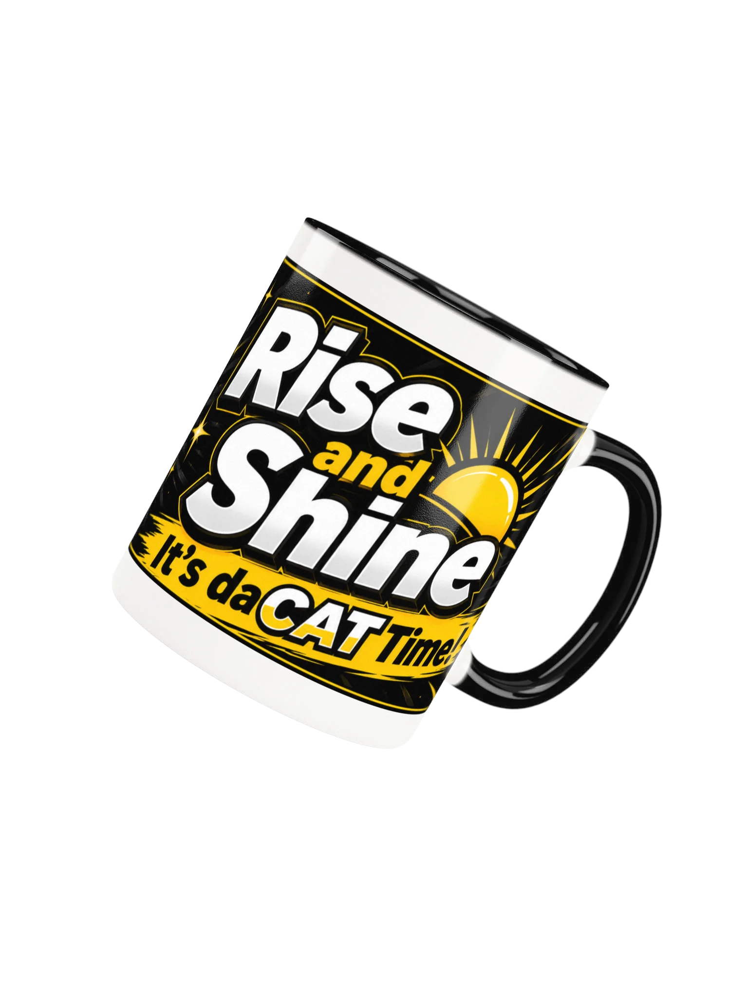 Rise and Shine It's daCAT Time! Mug product image (2)