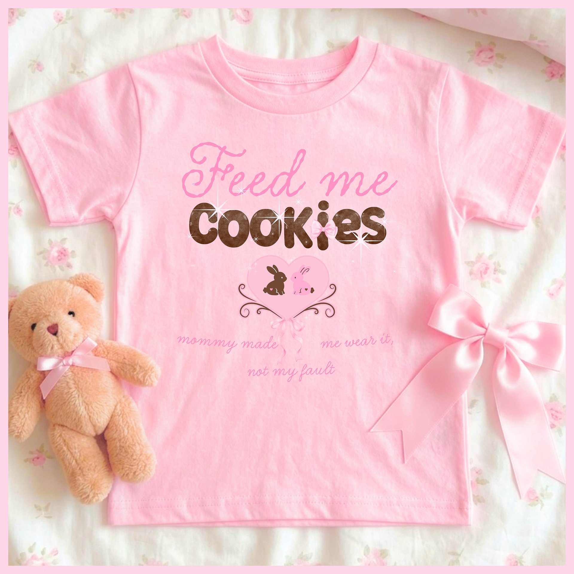 feed me cookies Tee product image (1)