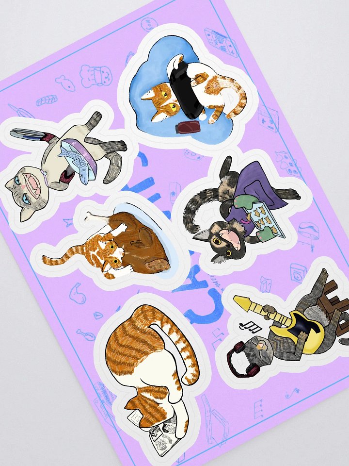 Cativity Sticker Sheet product image (1)