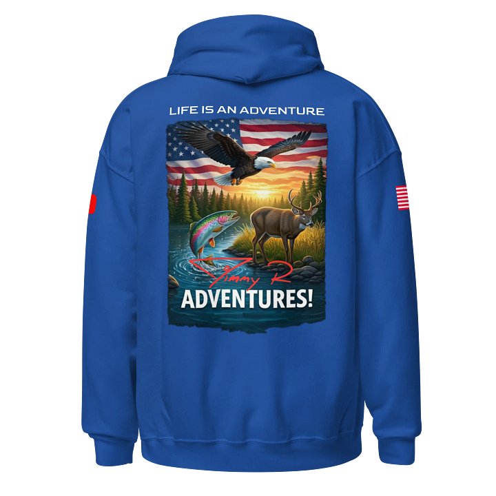 BLUE HOODIE product image (2)