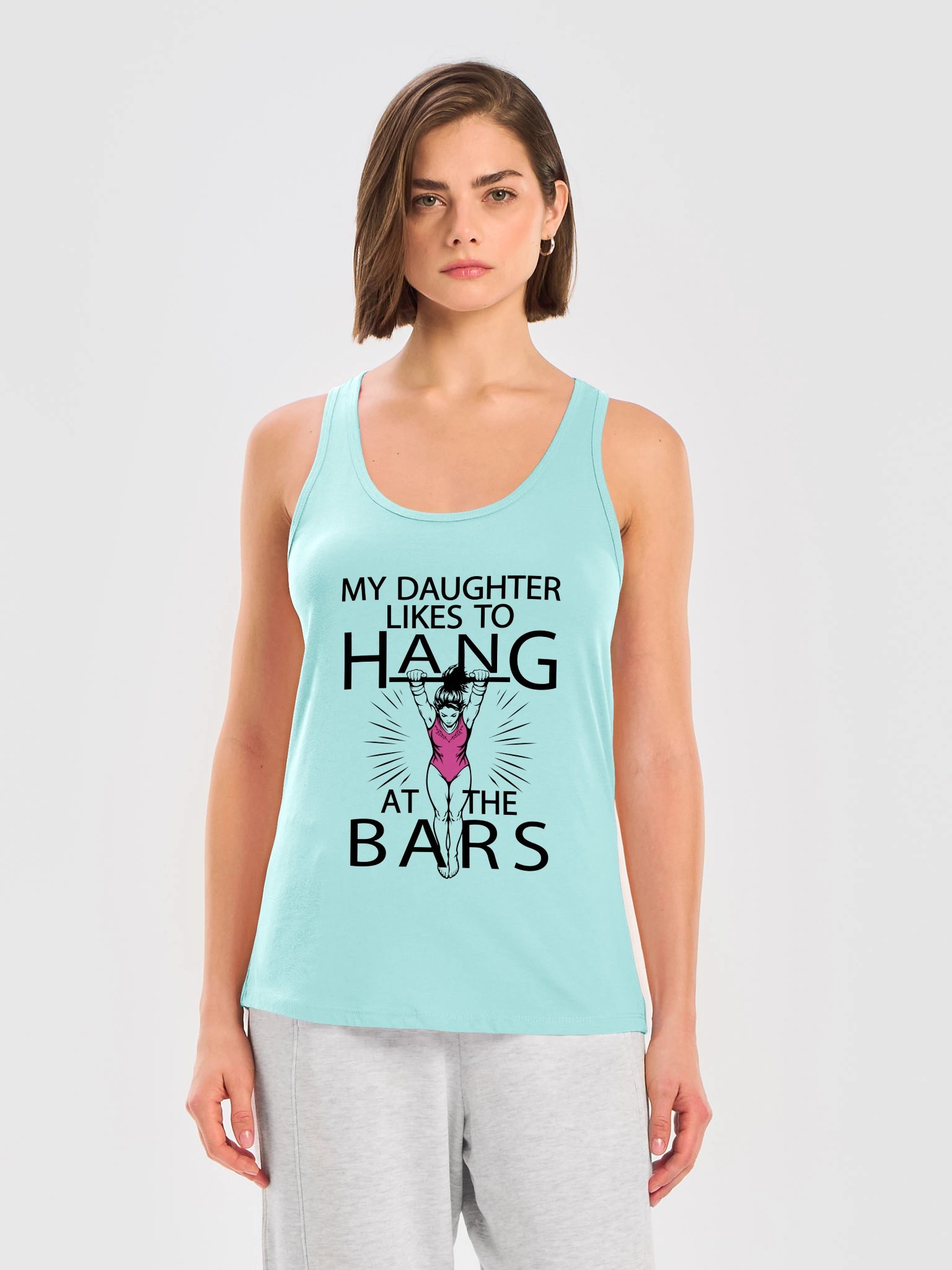 My Daughter Likes to Hang at the Bars Tank Top product image (29)