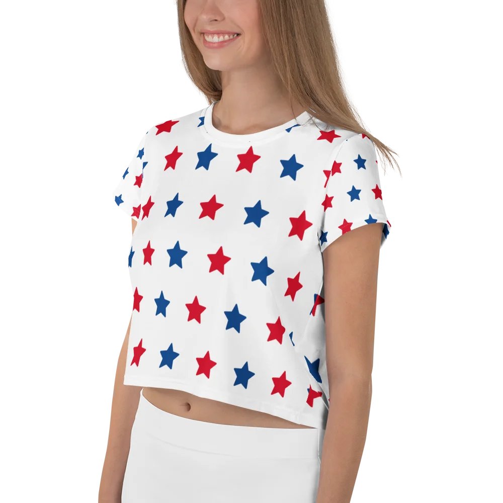 Stellar Dreams All-Over Crop Tee product image (3)