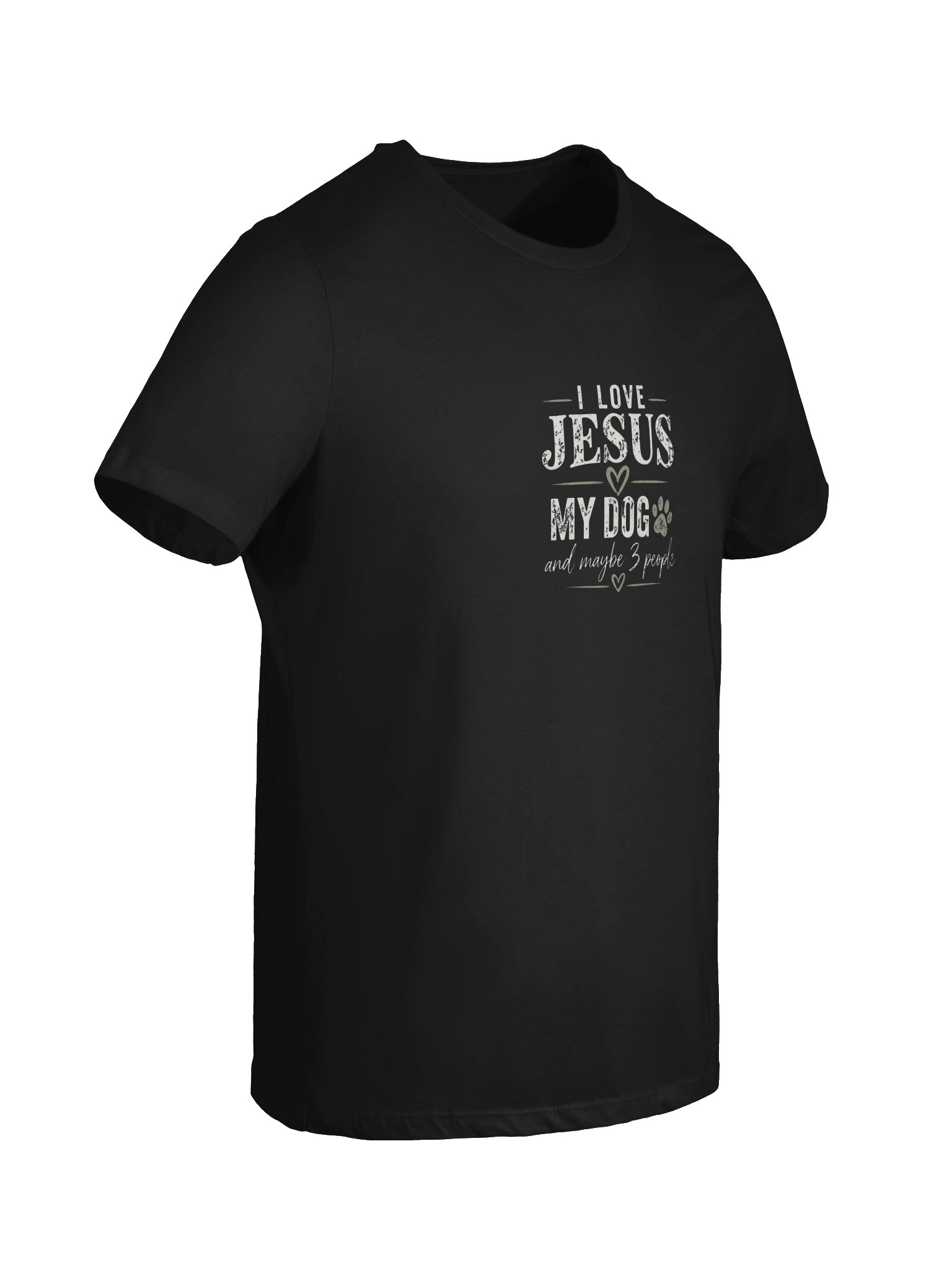 I Love Jesus, My Dog and Maybe 3 People-Dark product image (8)