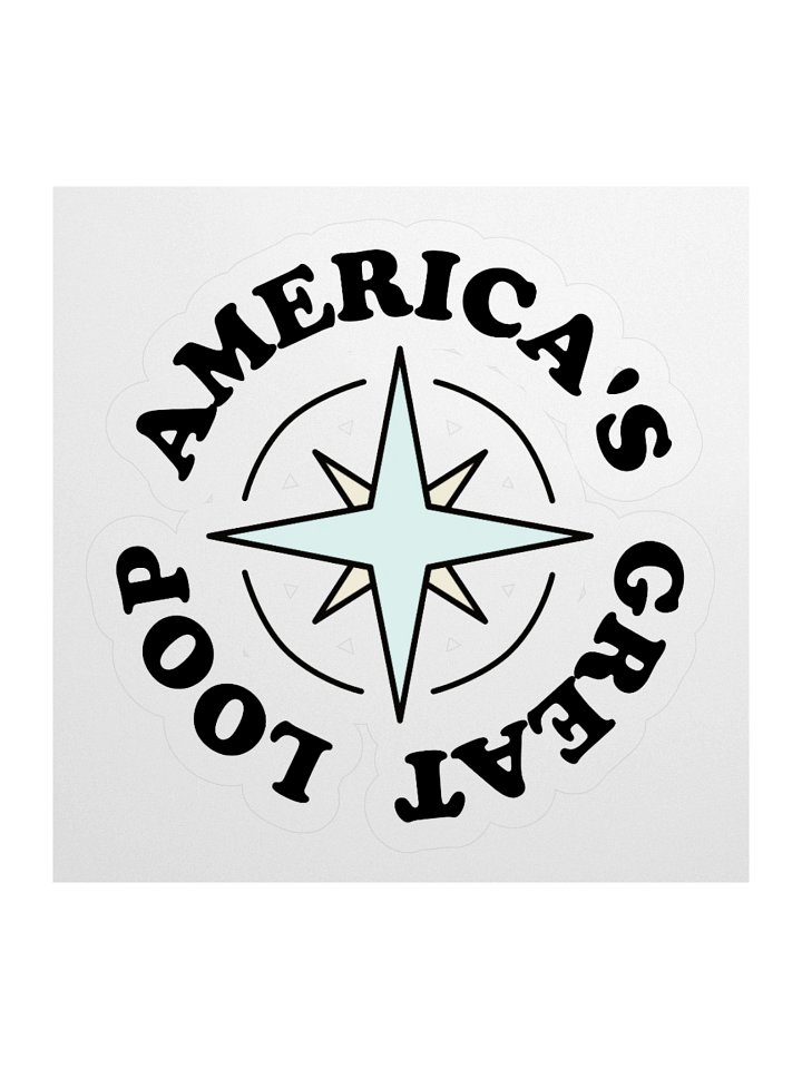 America’s Great Loop Compass Rose Sticker product image (1)