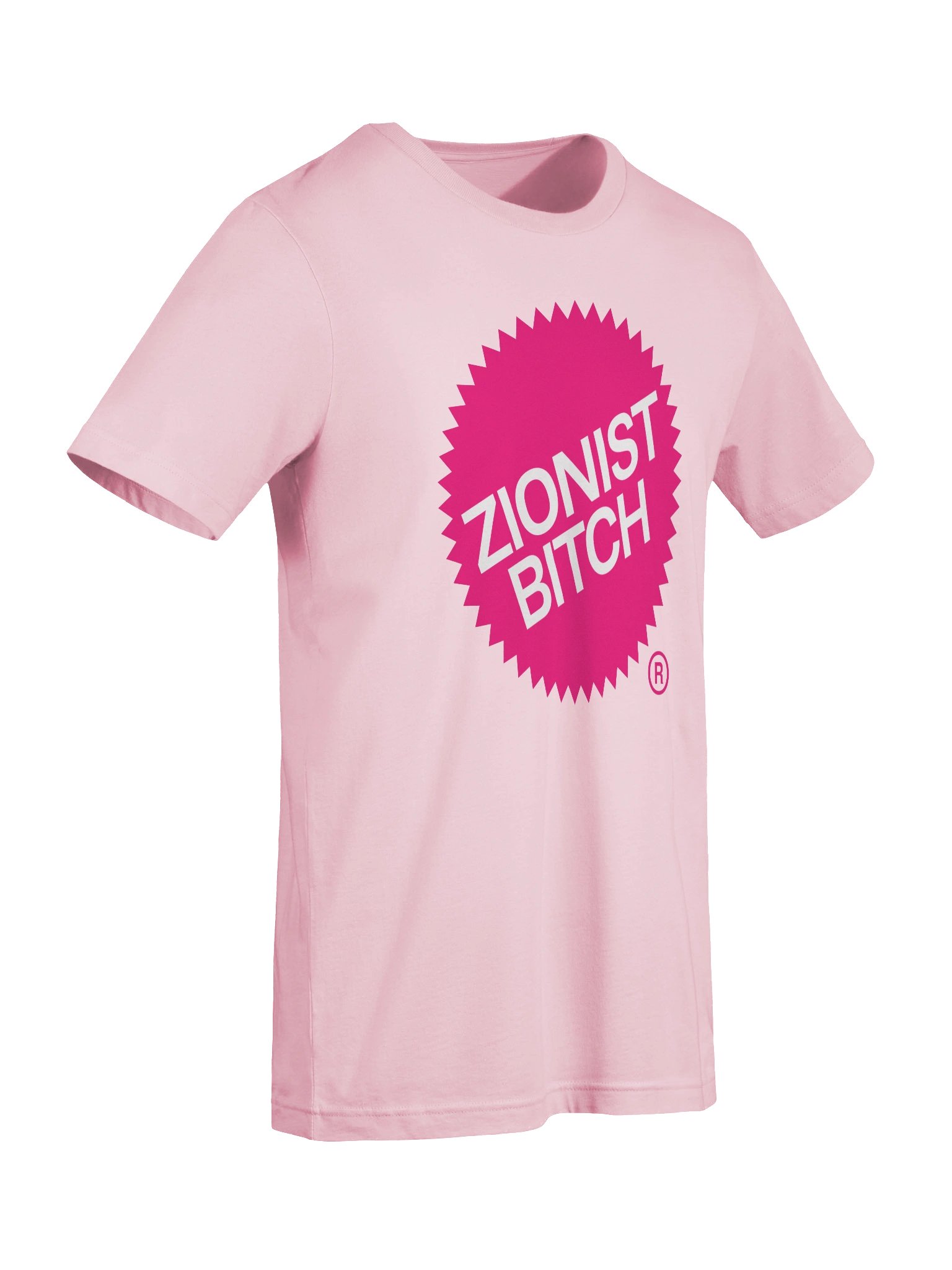 Zionist Bitch Label Tee (Pink) product image (7)