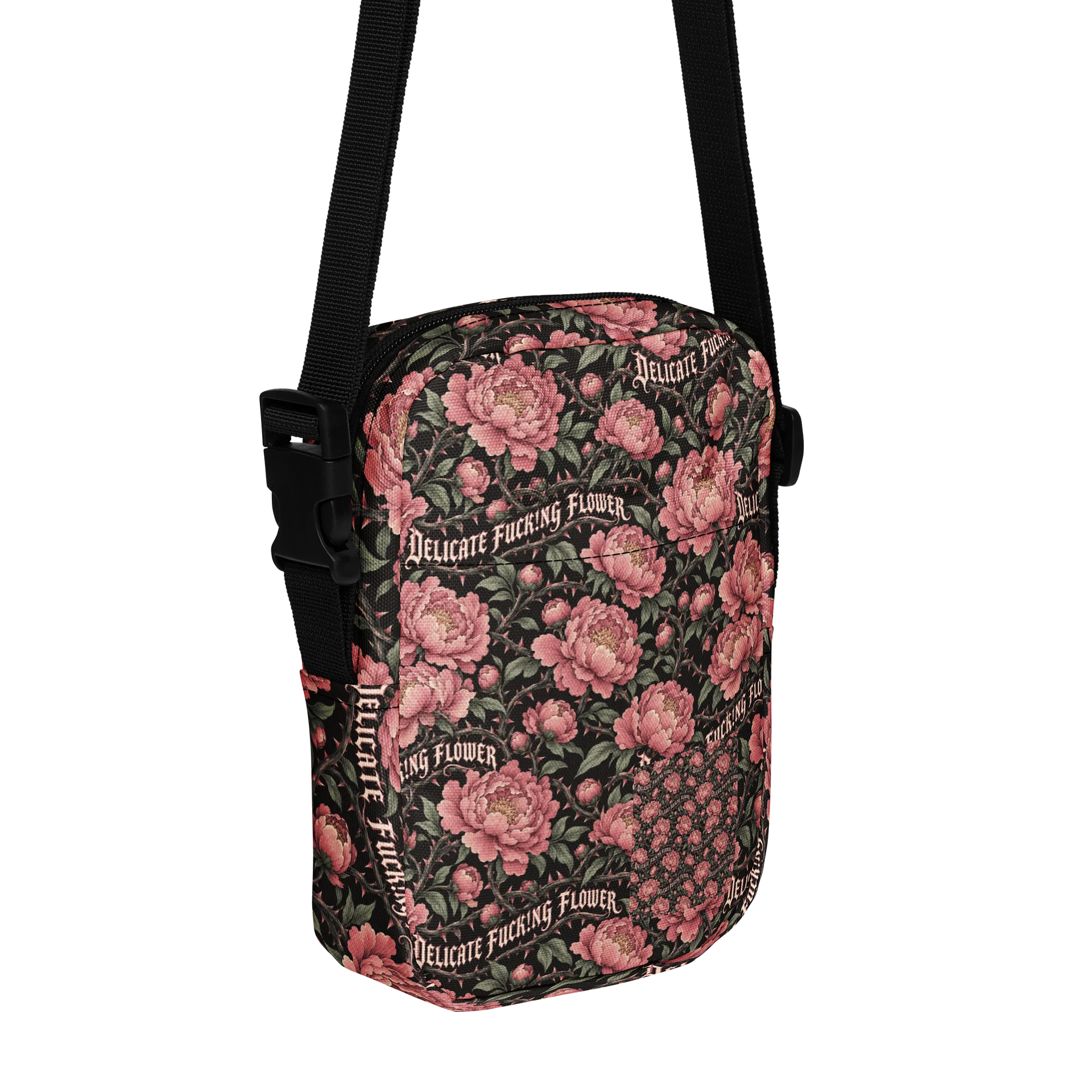 Delicate Fuck!ng Flower Utility Crossbody Bag product image (1)