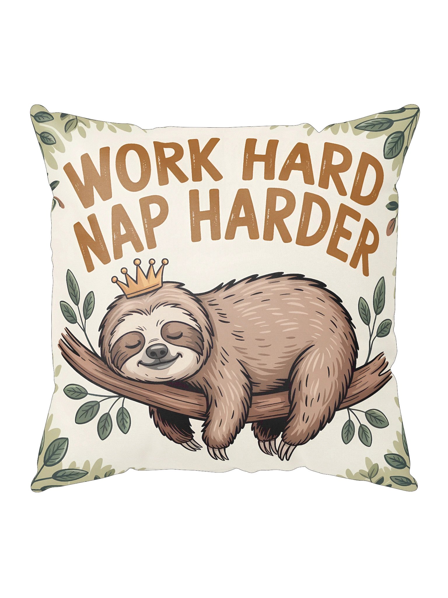 Work Hard Nap Harder Non-Sacral Pillow product image (5)