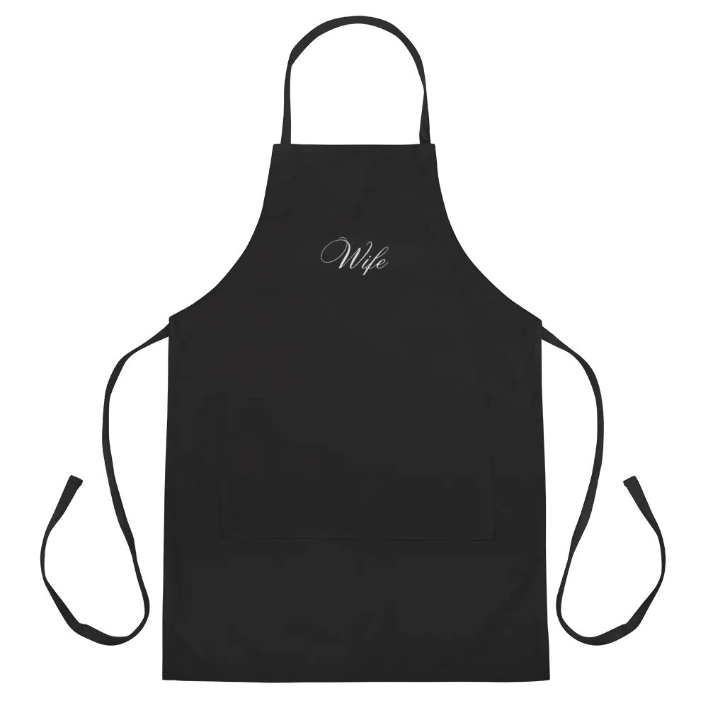 Apron - Wife - on Black product image (2)