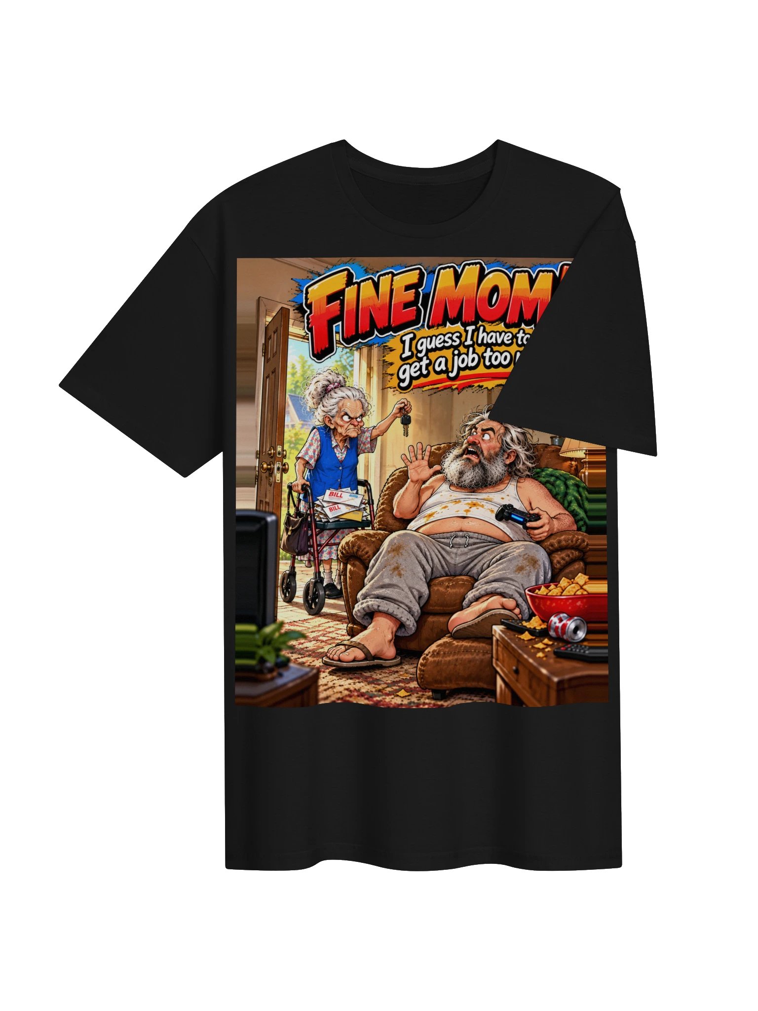 Fine Mom Gildan Unisex Softstyle T-Shirt product image (10)
