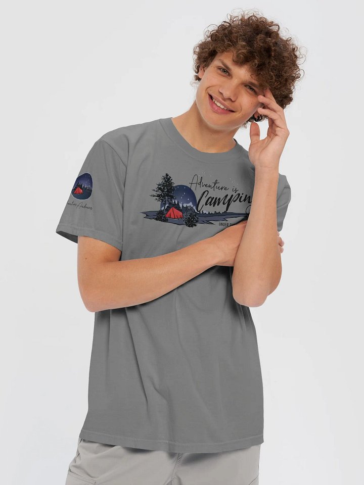 T-Shirt - Light - Adventure is Camping product image (2)