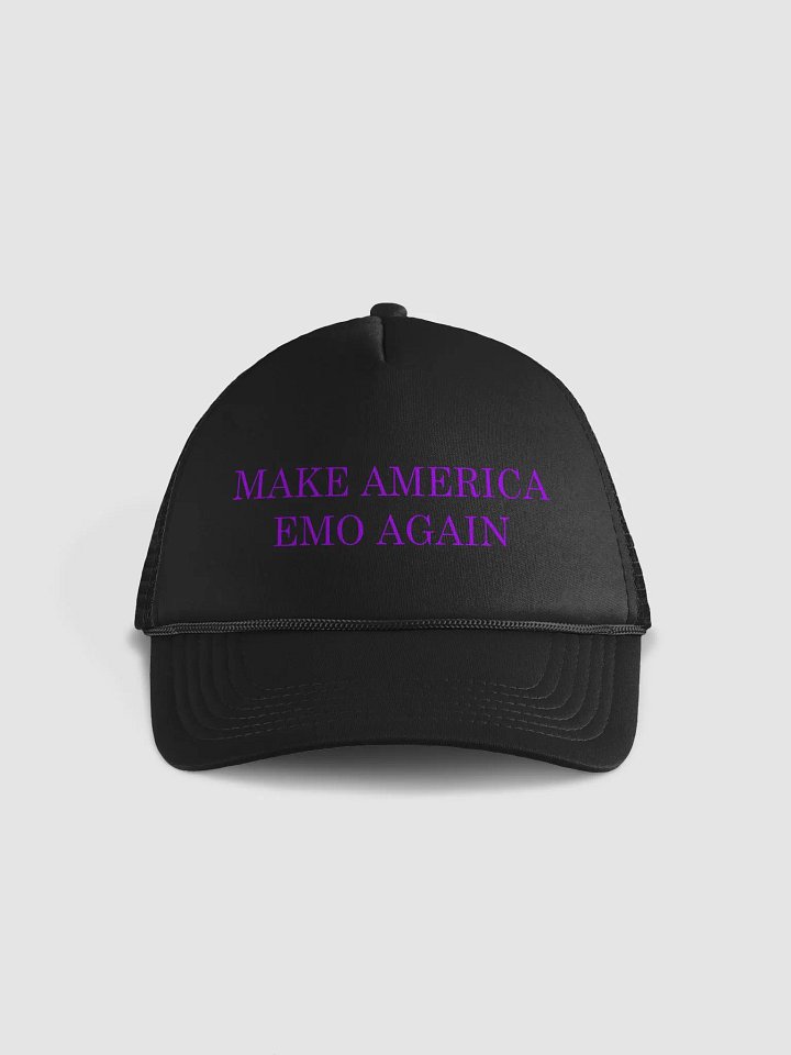 Make America Emo Again Trucker Cap - Purple product image (1)