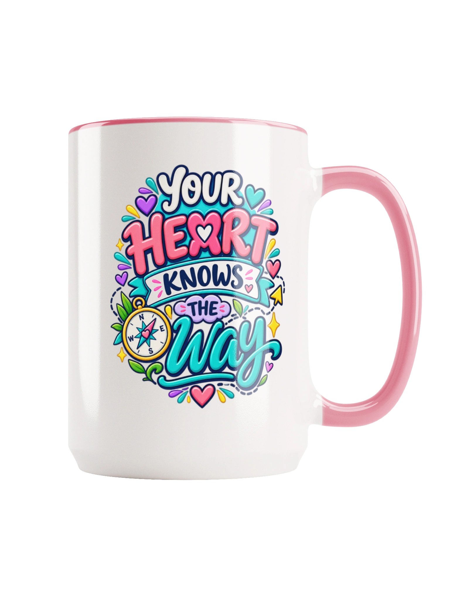 15 oz. Inspirational Mug - Your Heart Knows the Way product image (16)