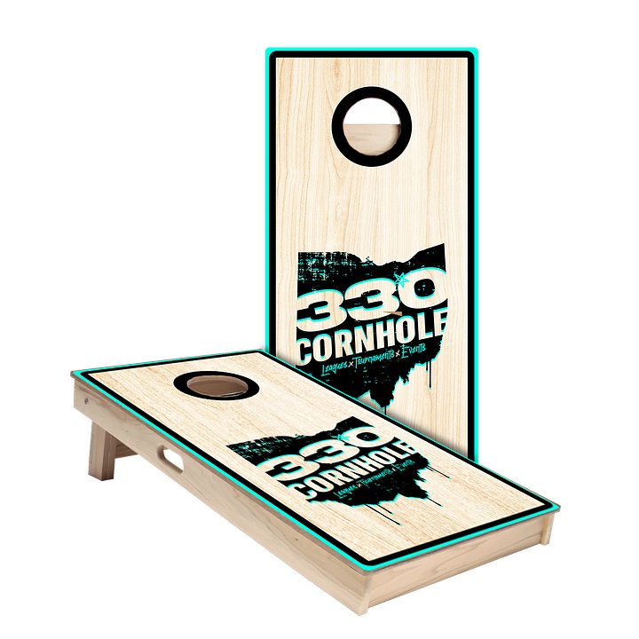 330 Cornhole Main Colorway Cornhole Boards and Bags (Local Pickup Only) product image (1)