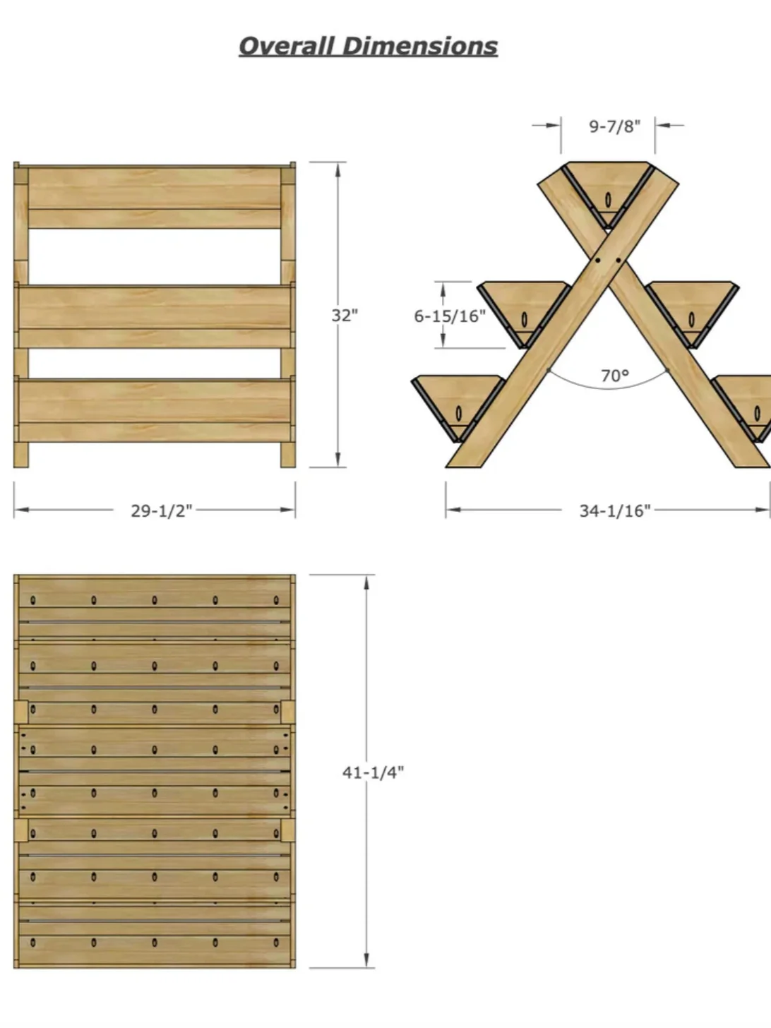 5 Box Tier Planter DIGITAL Plans product image (6)