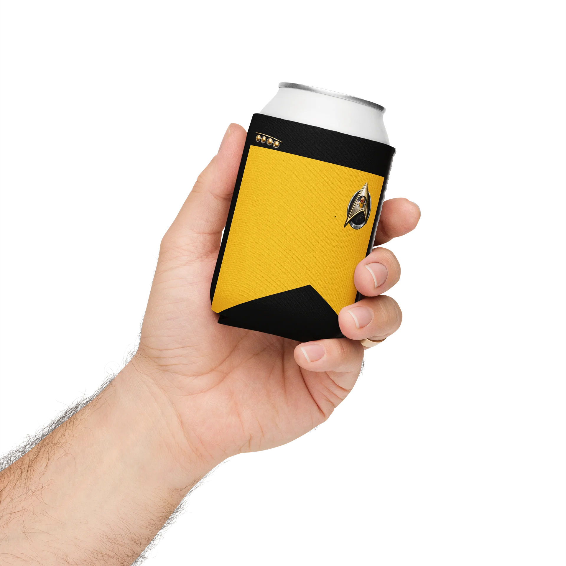 Officer Inspired Can Coozie - Gold Division product image (3)