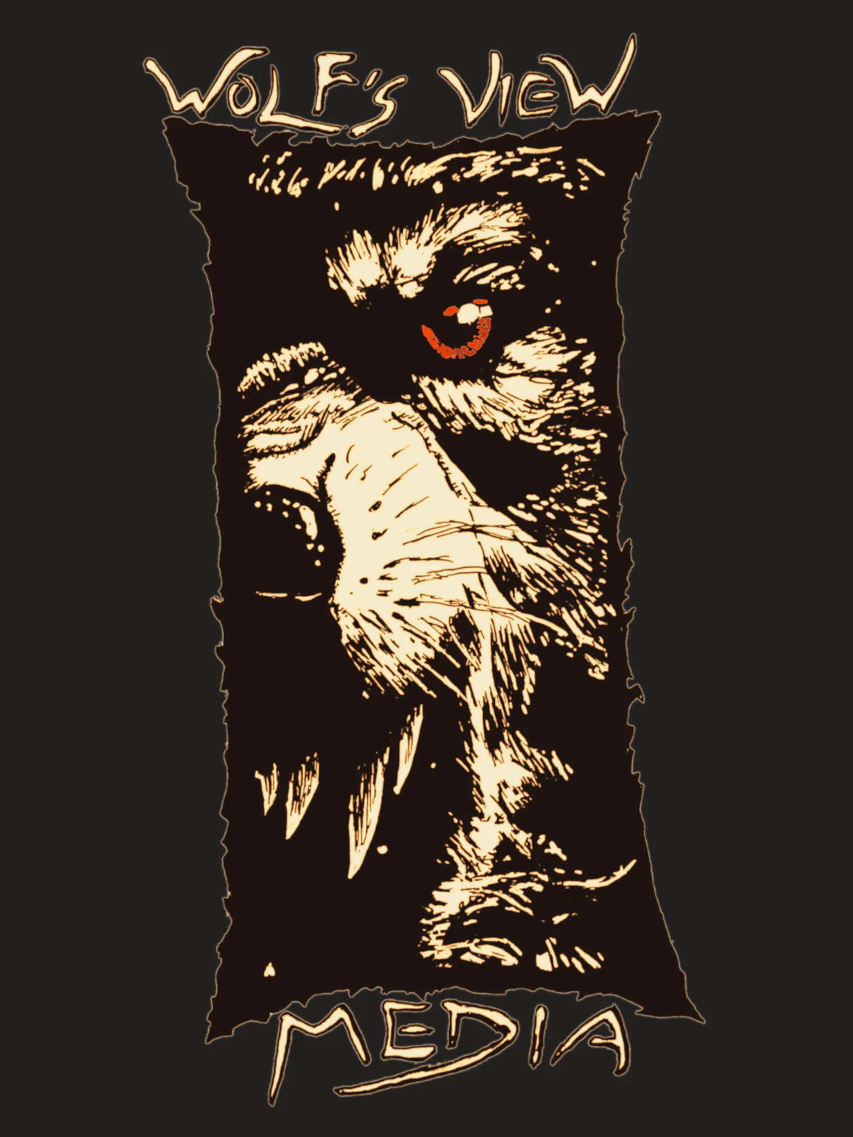Snarling Wolf Logo- Black Mug product image (1)