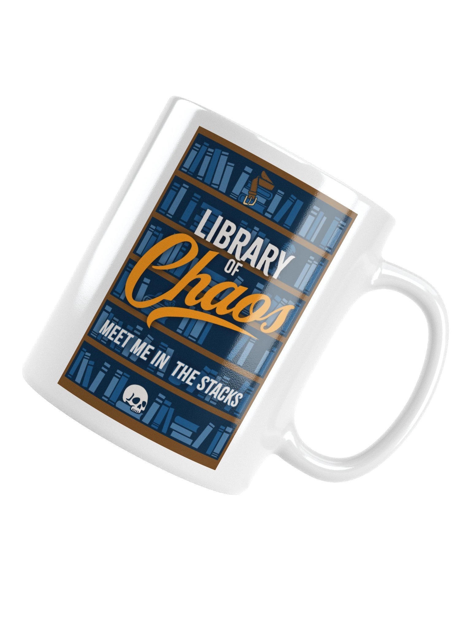 Library of Chaos Mug White product image (5)