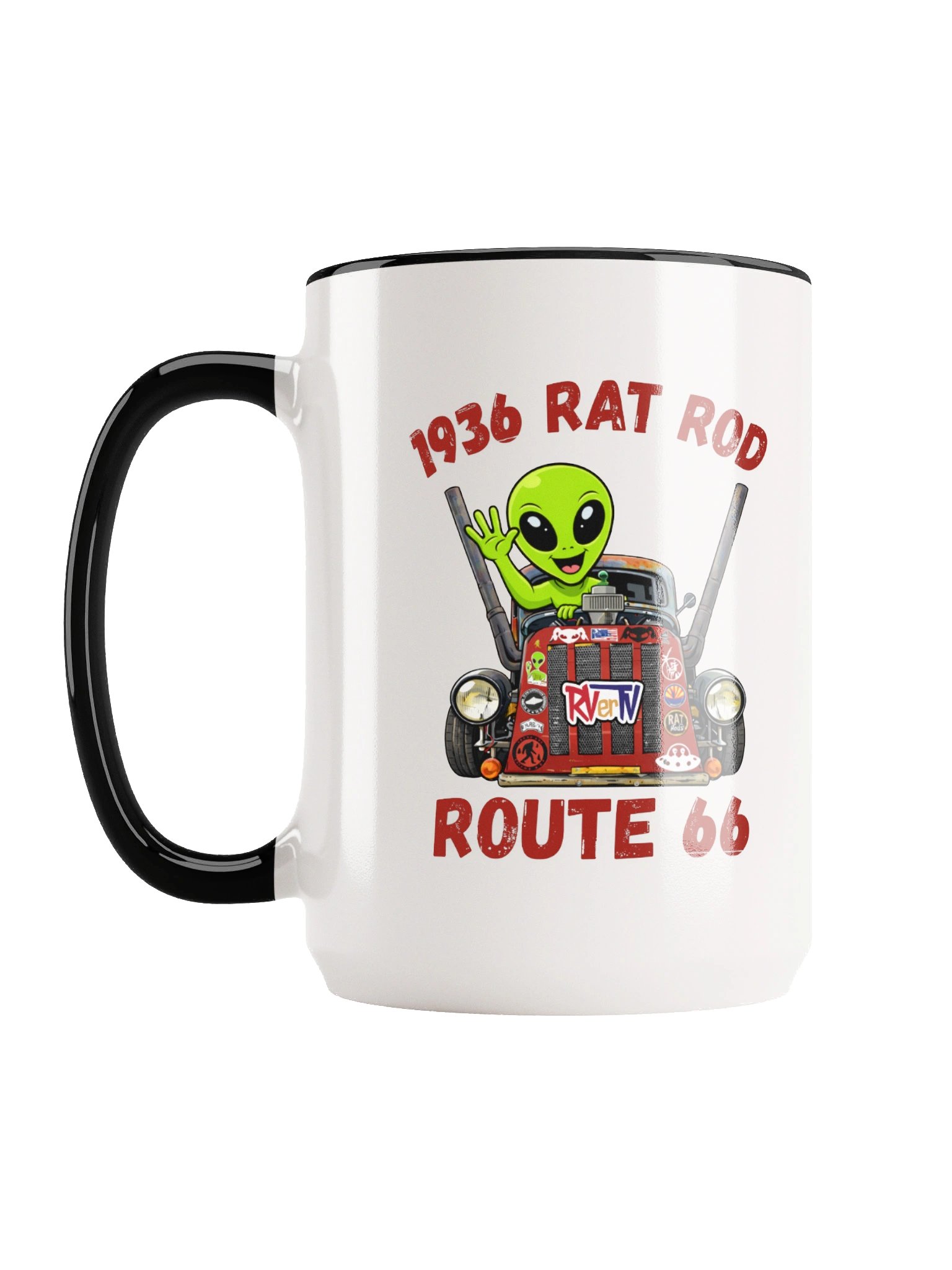 1936 Rat Rod Route 66 - Coffee Mug product image (3)