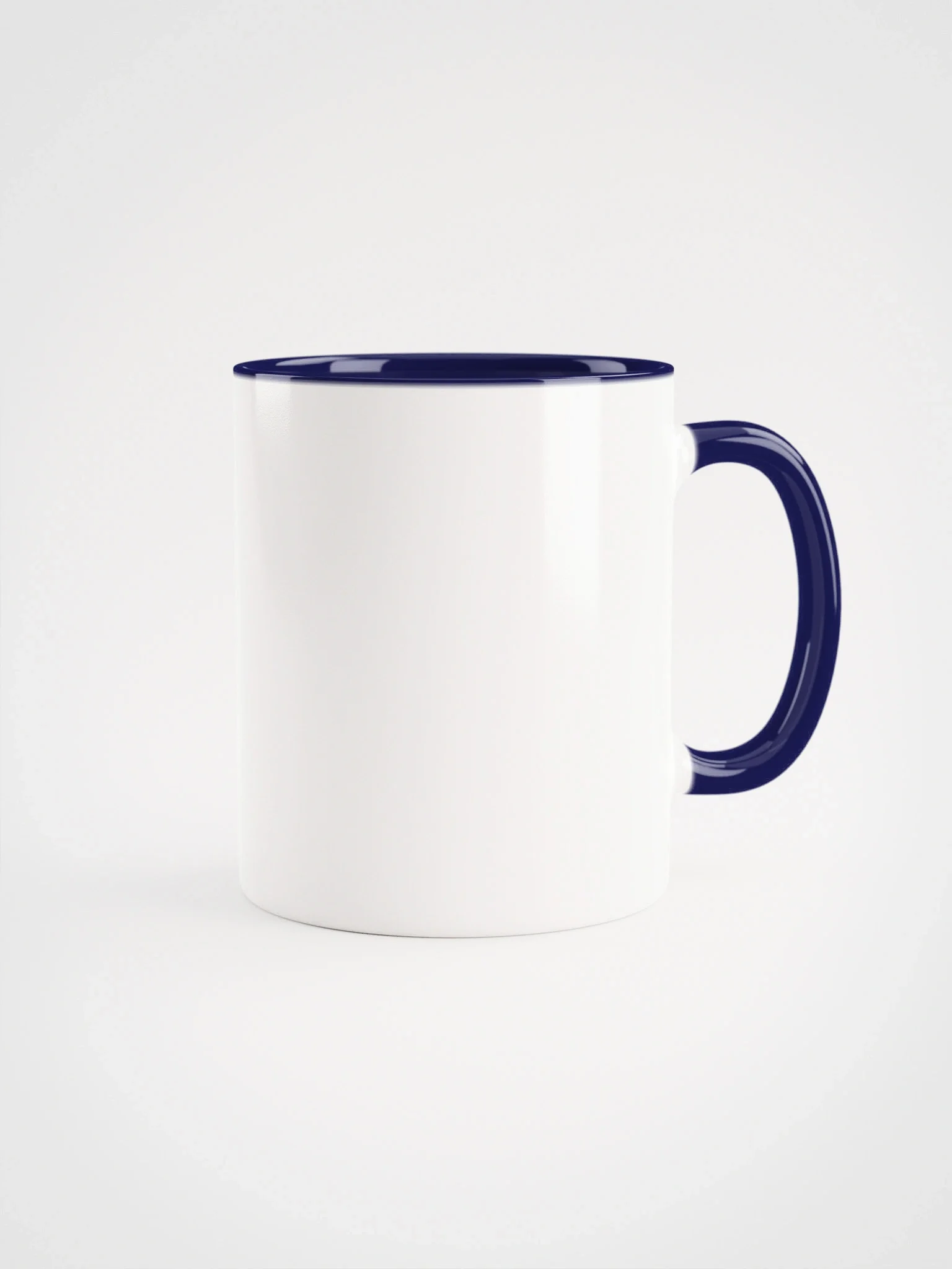 His House Ceramic Mug w/Color Inside - 11oz by His House