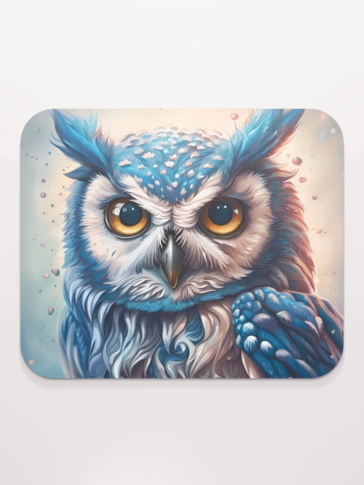 Blue Owl Mouse Pad product image (2)