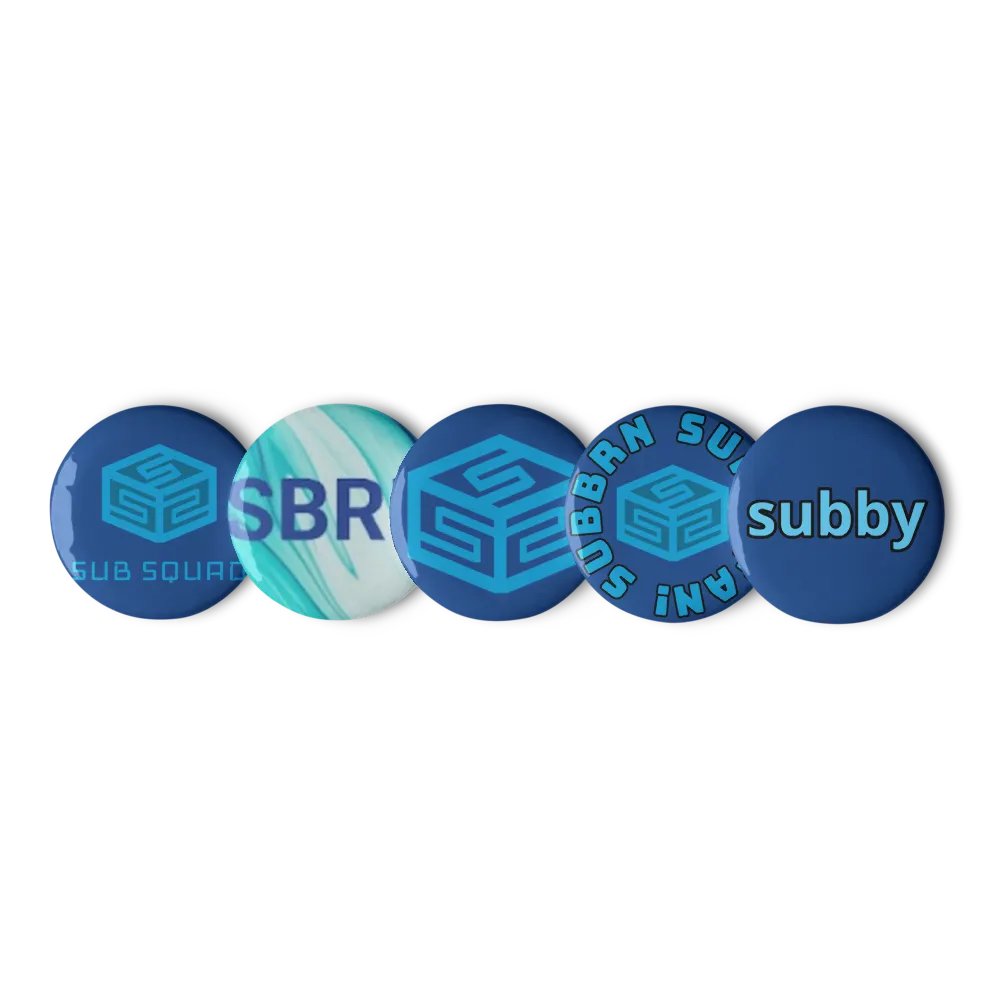 Sub Squad Official Pin Buttons Set product image (5)