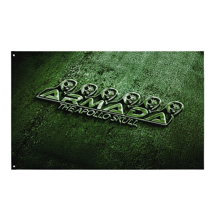 The Apollo Skull Armada Green Flag product image (1)