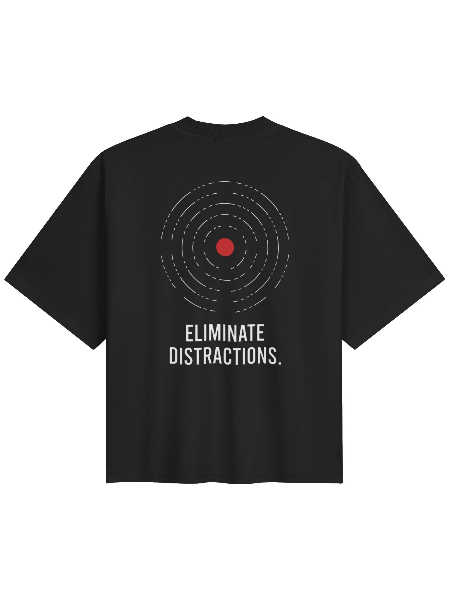 Eliminate Distractions. - Heavyweight Oversized Tee product image (2)