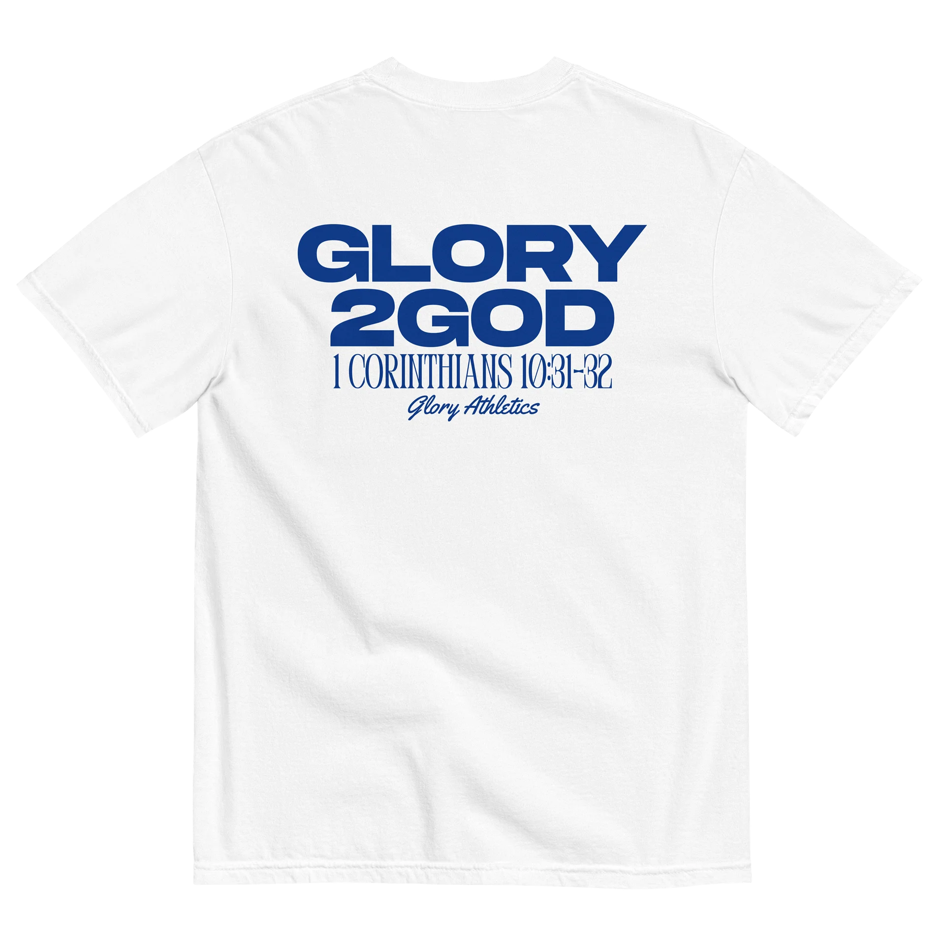 GLORY2GOD TEE - ROYAL product image (1)