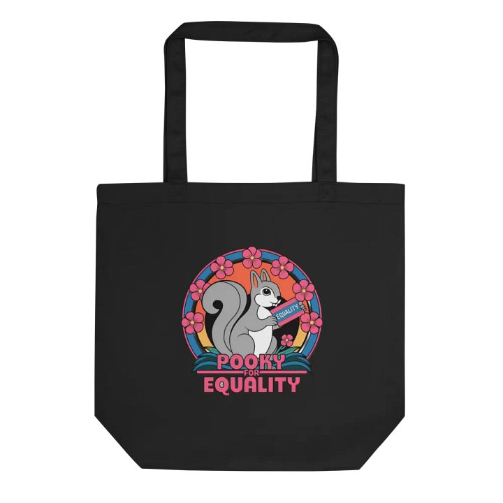 Black Tote: Pooky for Equality product image (1)