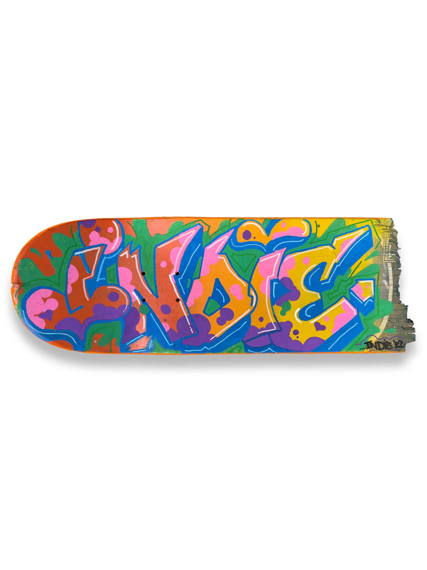 Rise & Ride — Original Hand-Painted Skate Deck product image (1)
