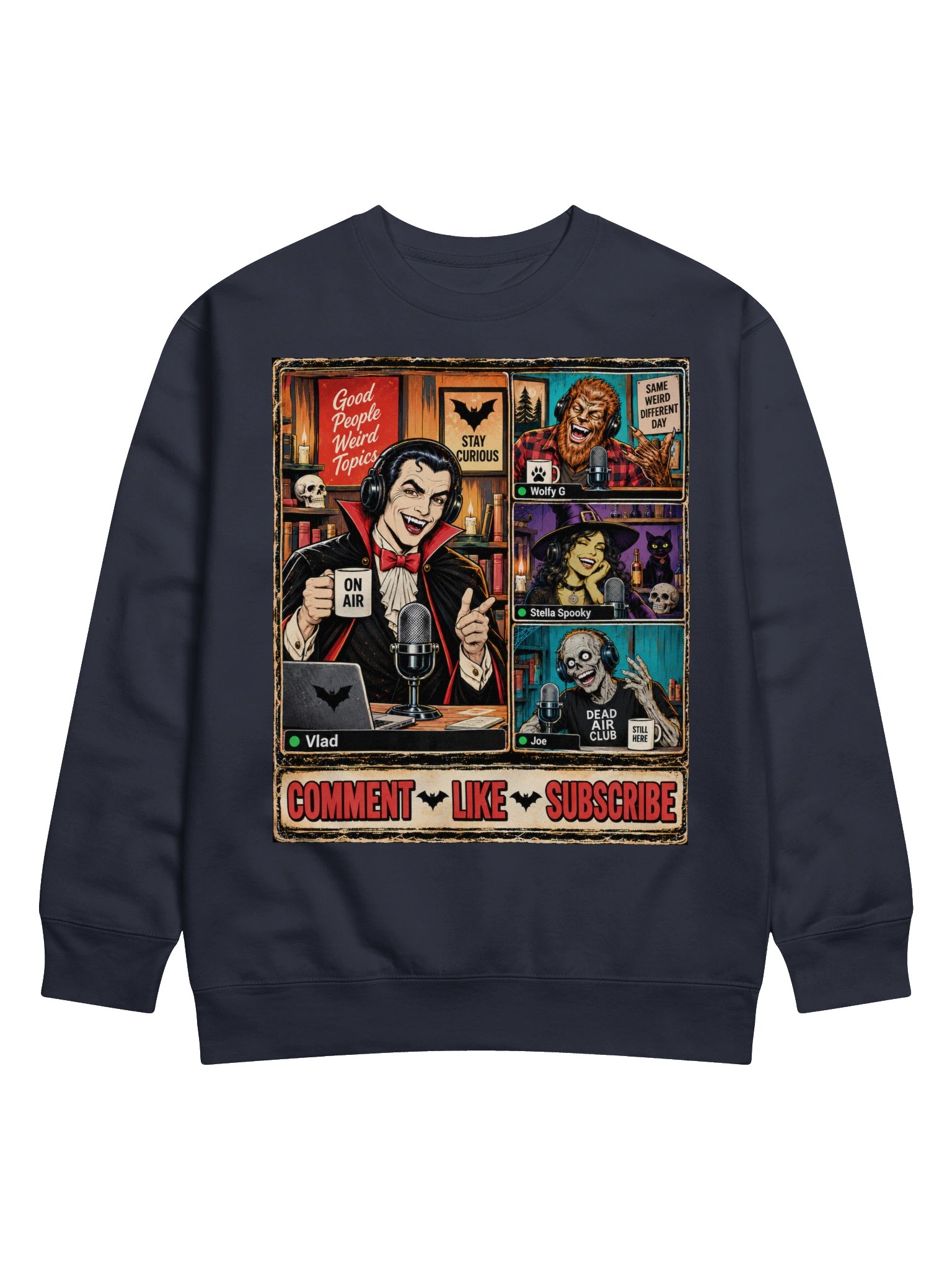 Good People, Weird Topics Sweatshirt product image (4)