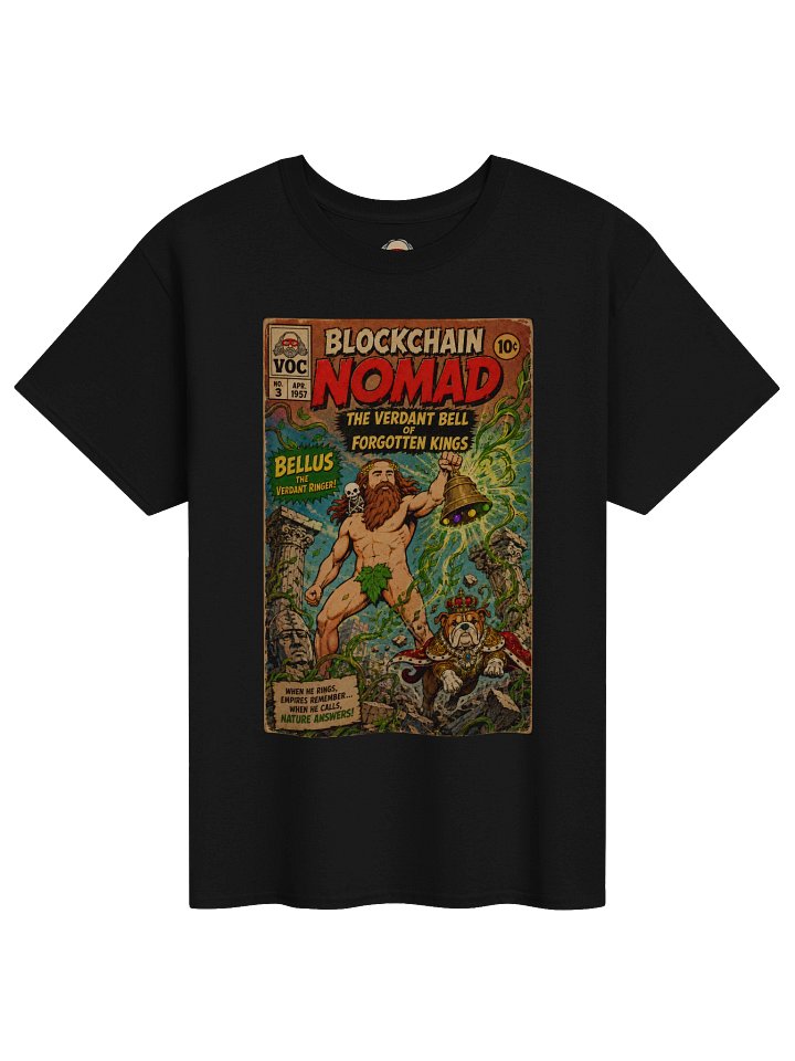Bellus, The Verdant Ringer - Blockchain Nomad #3 - Vintage Comic Tee product image (1)