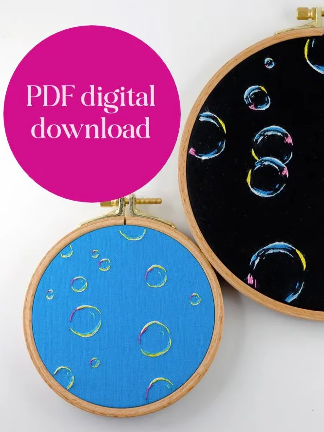 Beginner Thread Painting bundle: Peony and Bubbles product image (3)