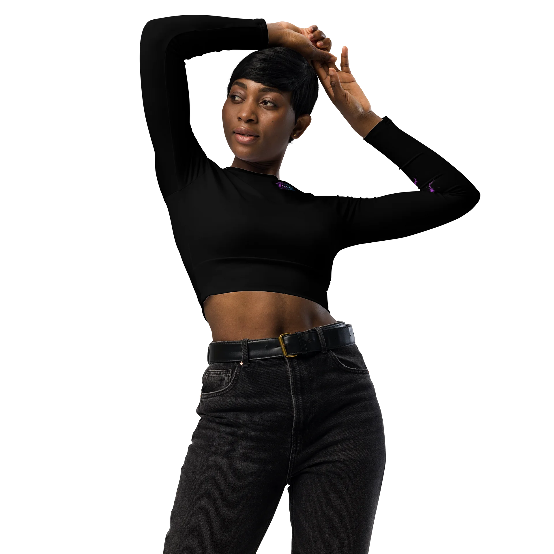 PGC women's long sleeve Crop product image (3)