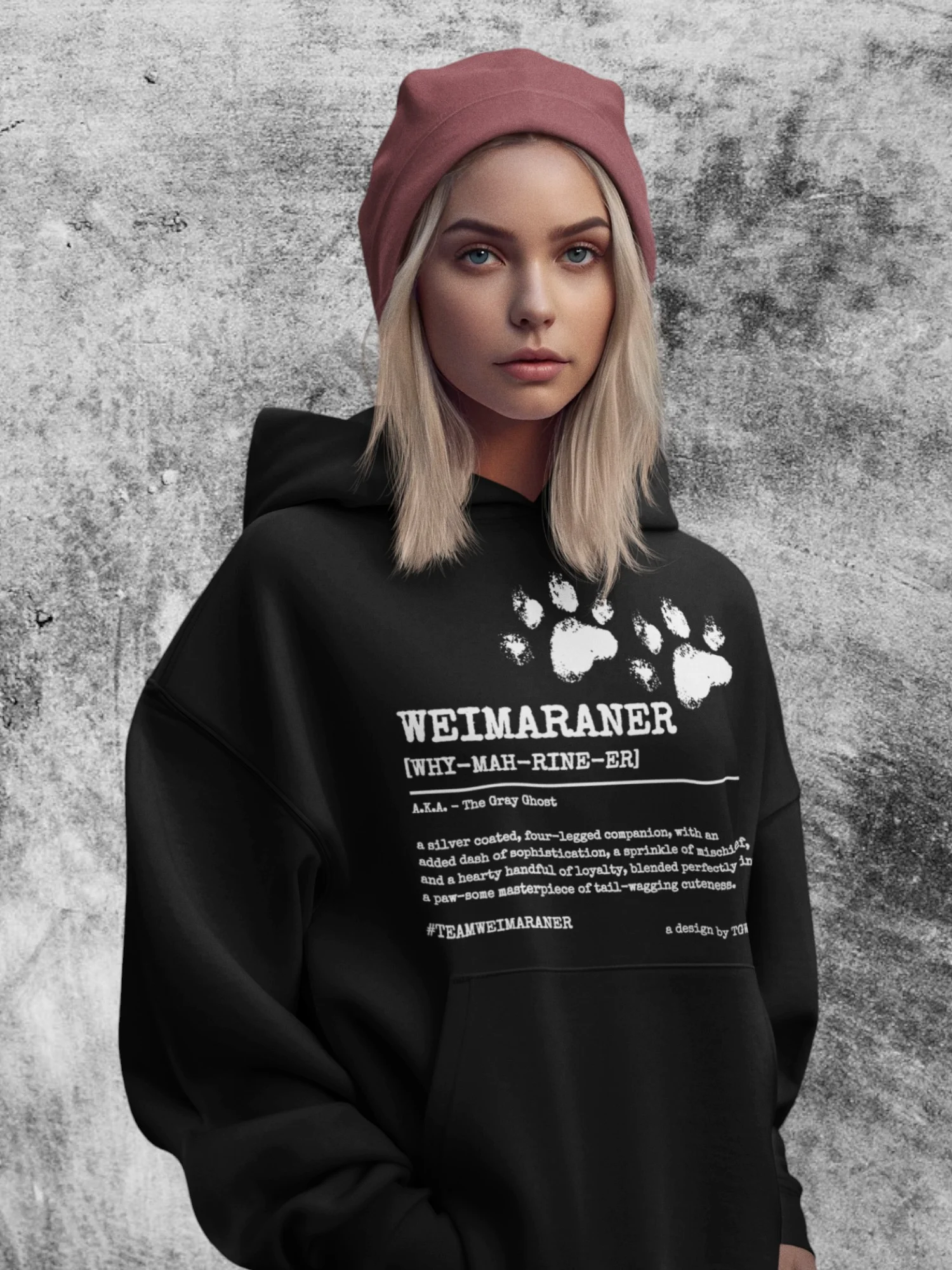 Definition of Weimaraner V2 - Lane Seven Premium Pullover Hoodie product image (1)
