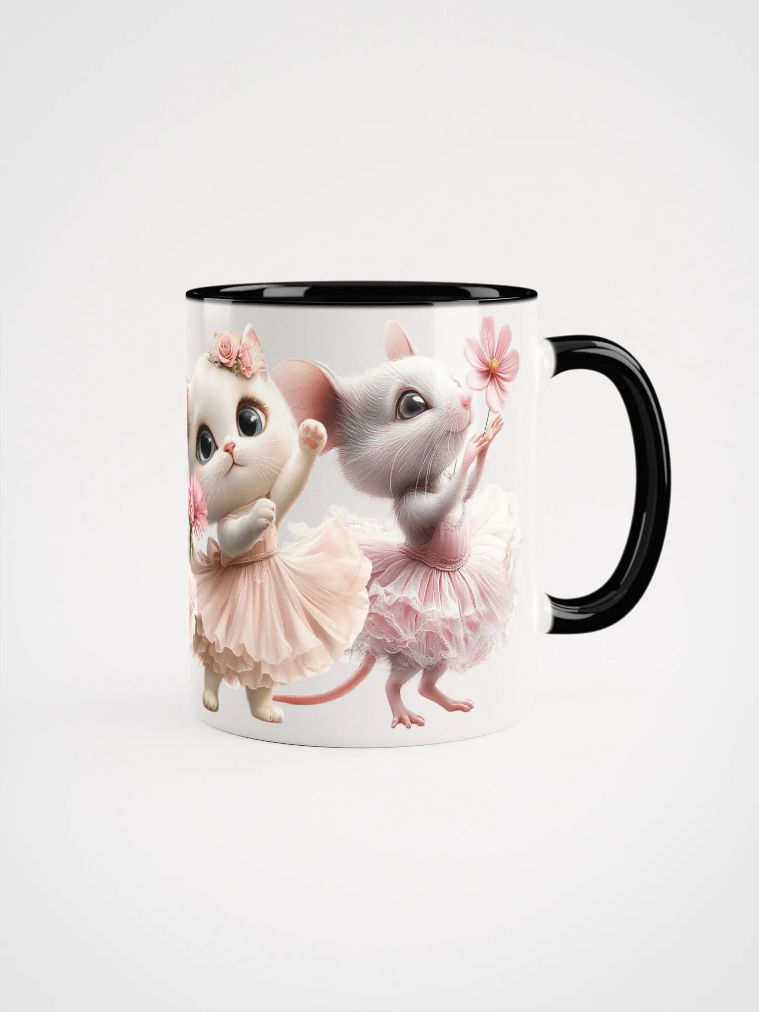 Baby Animal Ballet Accent Mug product image (1)