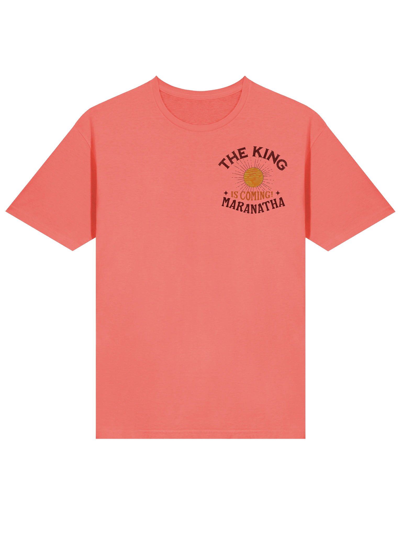 Maranatha, The King Is Coming Men's Tee - Front & Back product image (6)